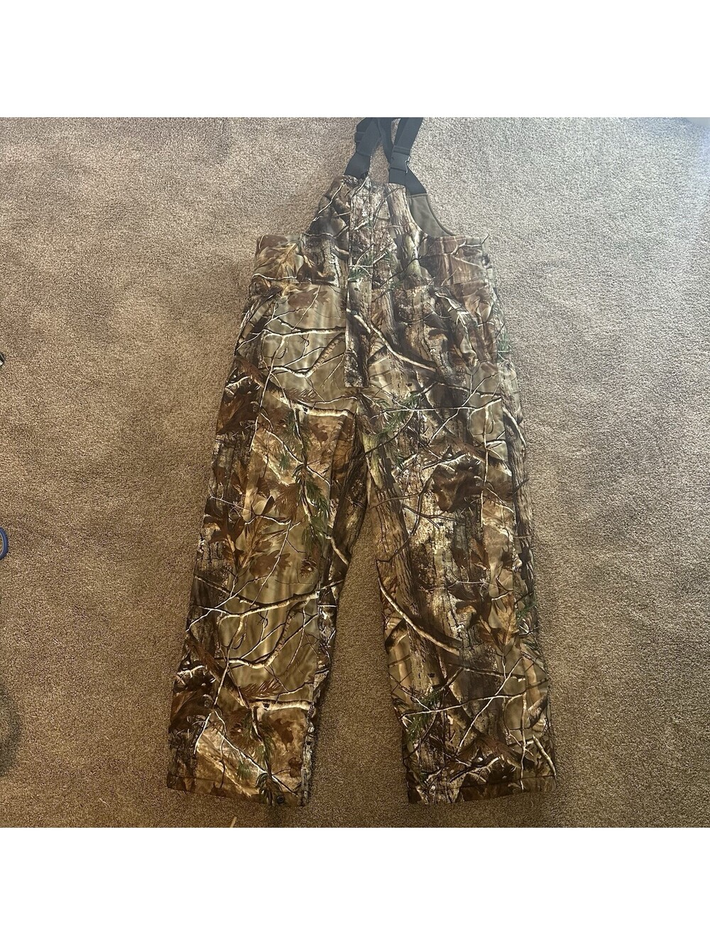 All Game Outfitters Aop Mens Bib Overalls Real Tree Hunting Insulated Camo XL
